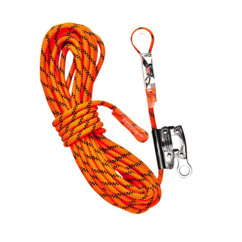 LINQ Kernmantle Rope With Thimble Eye Rope Grab 15m RKRG015