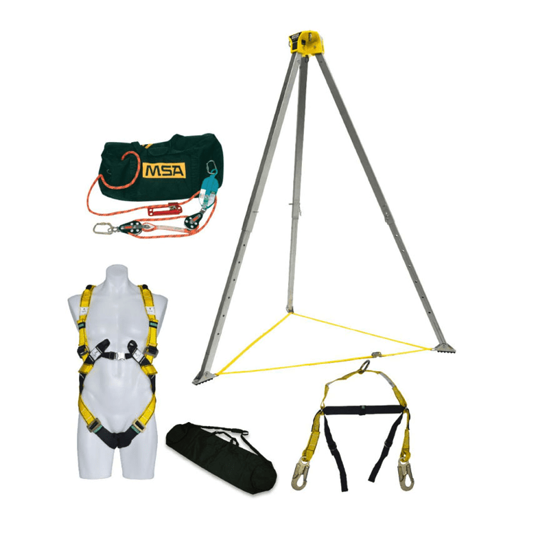 MSA Kit Confined Space Rope Rescue System 41 60m 767791 Newcastle